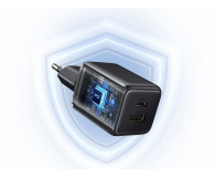 UGREEN Ładowarka sieciowa X514 USB + USB-C GaN 20W czarna - 1513575 - zdjęcie 4